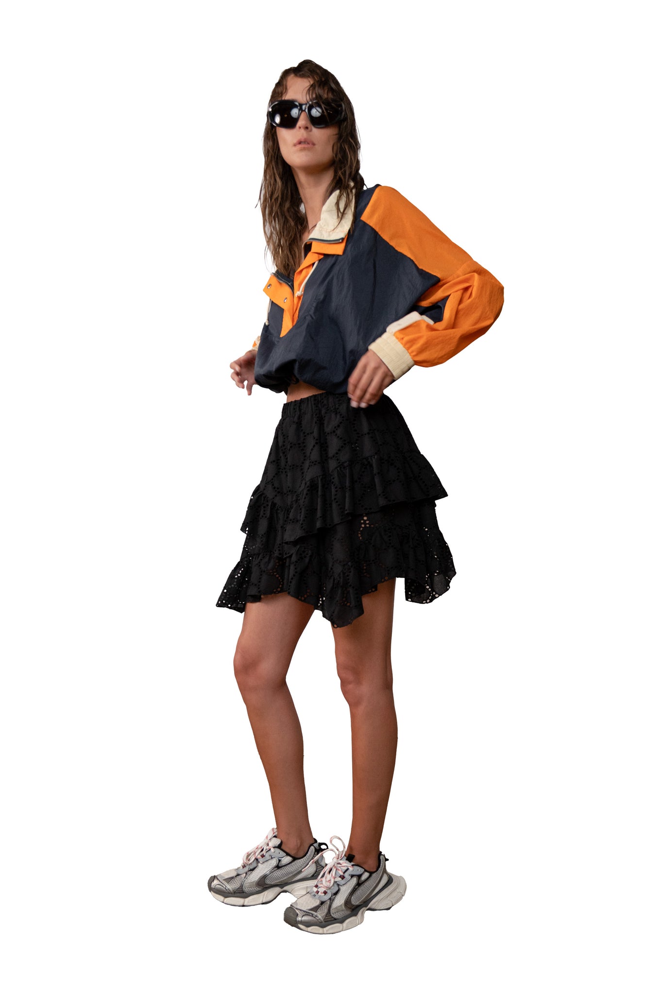 NATURAL HABITAT MINI SKIRT BLACK