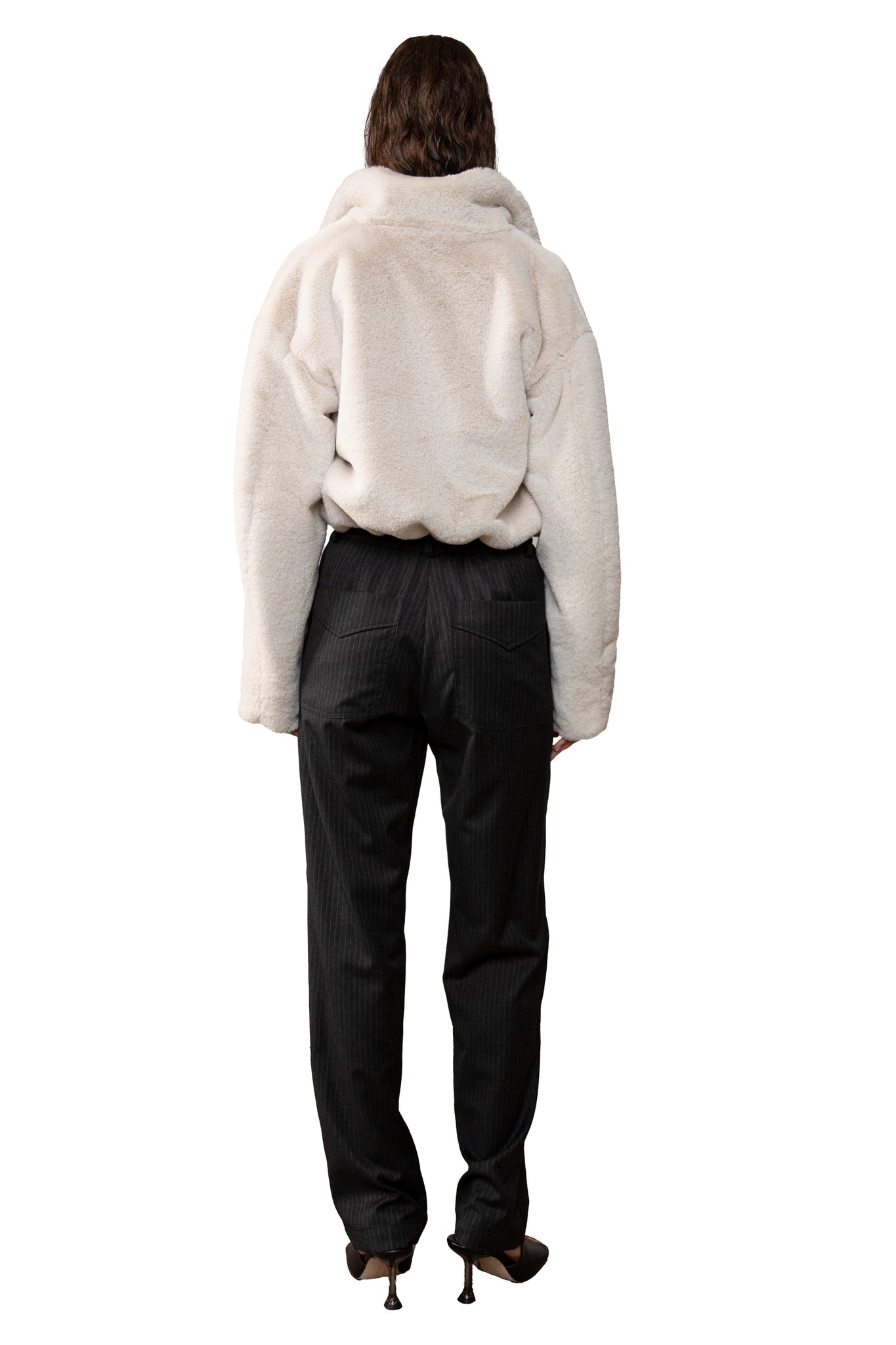 FLUFFER FAUX-FUR JACKET