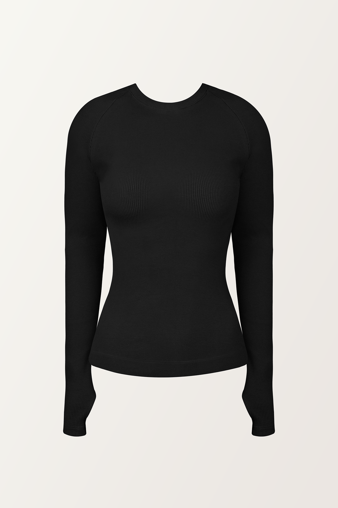 PIXIE WON'T PLAY TRINITY LONG - SLEEVE TOP RIBBED BLACK ORGANIC COTTON SUSTAINABLE FASHION WEAR WITHOUT BRA LUXURY STYLISH COMFORTABLE BREATHABLE FABRIC VERSATILE RELAXED FIT SOFT TRENDY SUMMER AUTUMN WINTER SPRING WEAR CASUAL OUTFIT WORKOUT LAYERING VARIOUS COLORS FASHIONABLE MUST-HAVE EVERYDAY ESSENTIALS